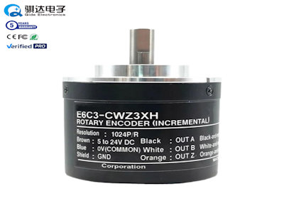 Новый Оригинальный E6c3-cwz3xh Поворотный Энкодер С Инкрементным 8-дюймовым Покрытием,Прочный Кабель 1024 Ppr,В Наличии
